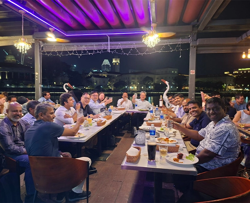 Hand-painted Indian mural wall art