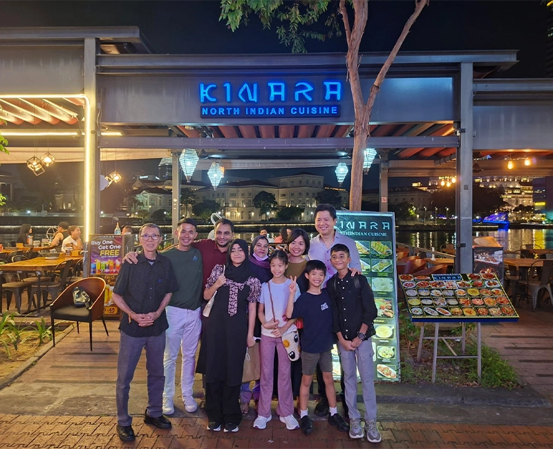 Beverage station featuring Indian mocktails and drinks